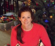 Me with Grammy's afghan